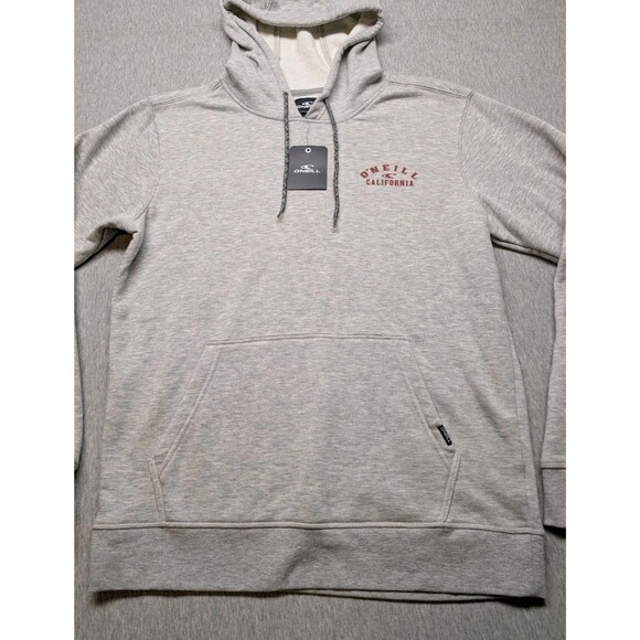 New O’Neil Men’s Medium Paddle Battle Pullover Hoodie California Bear Paddling - Picture 2 of 8